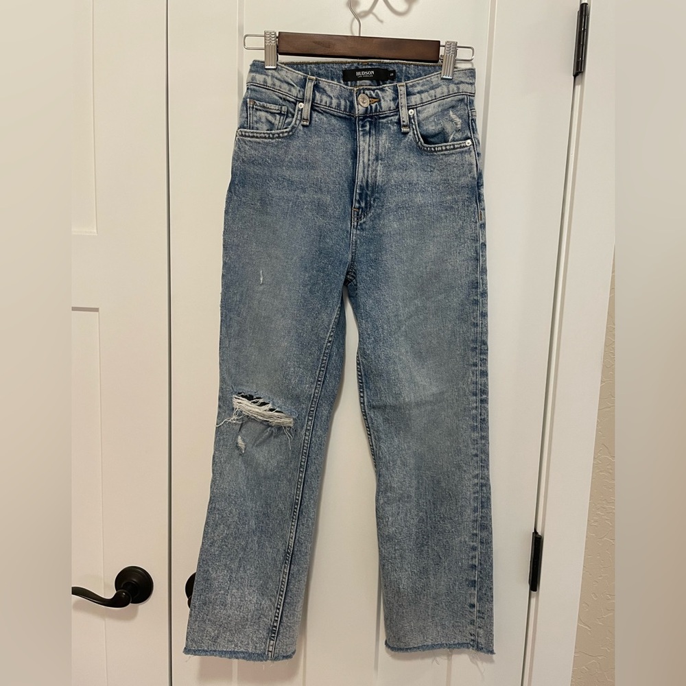 Hudson Remi Straight Cropped jeans